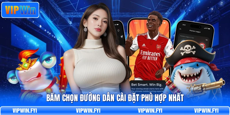 Bấm chọn đường dẫn cài đặt phù hợp nhất