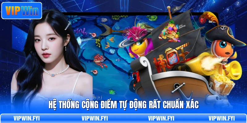 Hệ thống cộng điểm tự động rất chuẩn xác