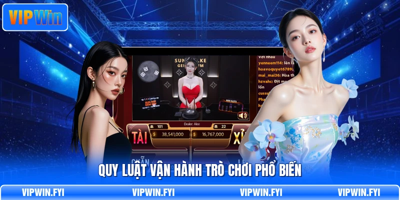 Quy luật vận hành trò chơi phổ biến