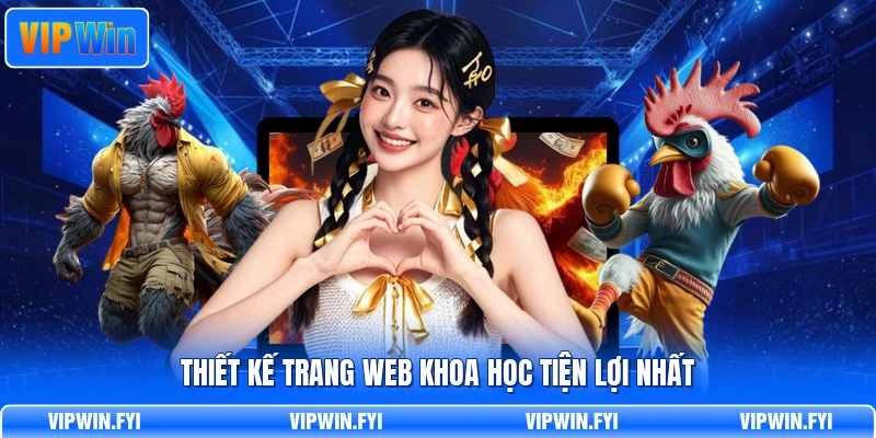 Thiết kế trang web khoa học tiện lợi nhất