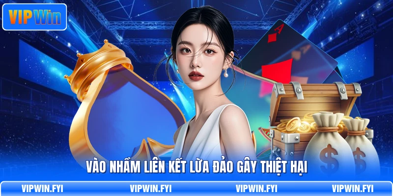 Vào nhầm liên kết lừa đảo gây thiệt hại